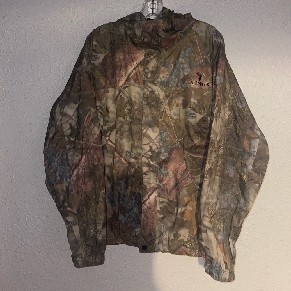 Shadow Camo Kings Windstorm Lightweight Rain Jacket‎